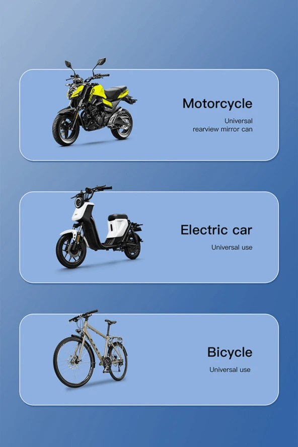 Fuchsia YSD-C127 Çok Fonksiyonlu Gidon Motosiklet Bisiklet Tutucu - Resim 7