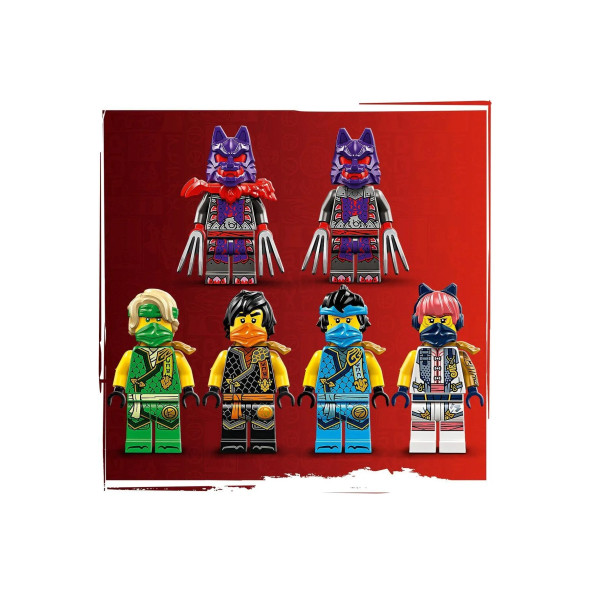 LEGO NINJAGO Ninja Ekibi Kombo Araç 71820  Yapım Seti (576 Parça) - 3