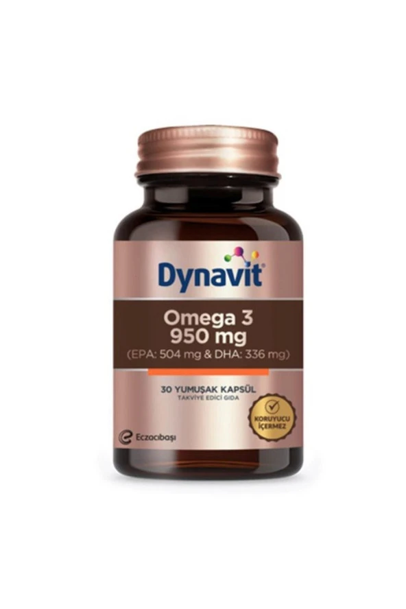 Dynavit Omega 3 950 mg 30 Yumuşak Kapsül