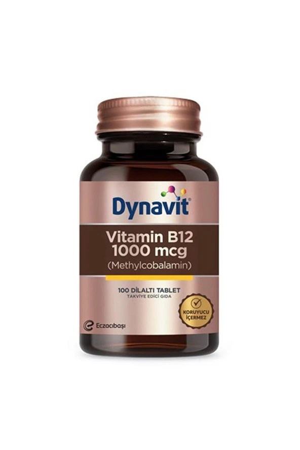 Dynavit Vitamin B12 1000 mcg 100 Tablet