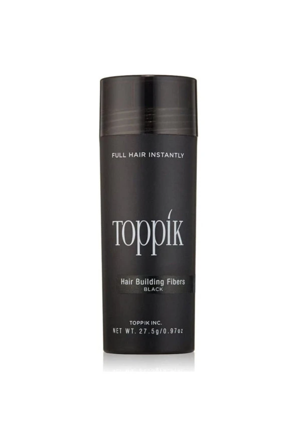 Toppik Saç Dolgunlaştırıcı Fiber Siyah ( Black) 27.5 G - Hair Building Fibers - 3