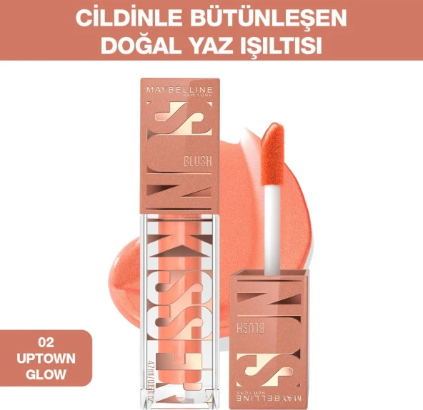 Maybelline New York Sunkisser Likit Allık- 02 Uptown Glow