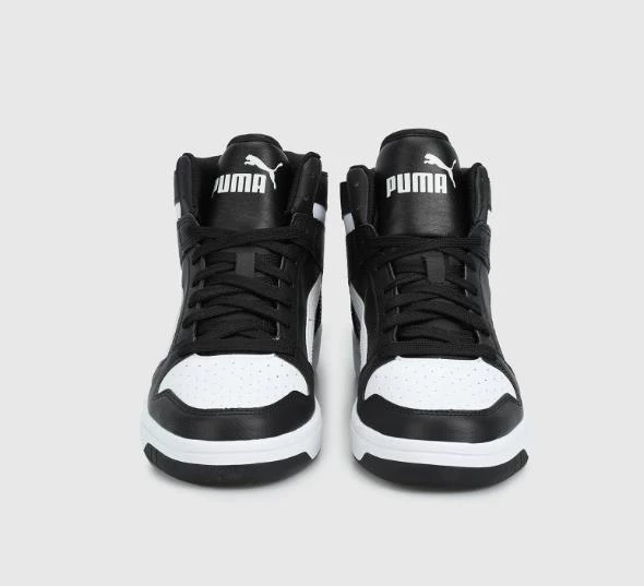 Puma Puma Rebound Layup Sl Puma Black-Puma Wh Erkek Siyah Sneaker 36957301 - 3