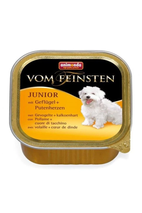 Animonda Junior Kümes Hayvanı ve Hindili Yavru Köpek Konserve Maması 150 GR Skt :12/2025