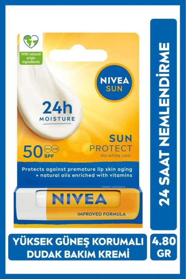 Nivea Sun Dudak Lip 50F Koruma 4.8gr