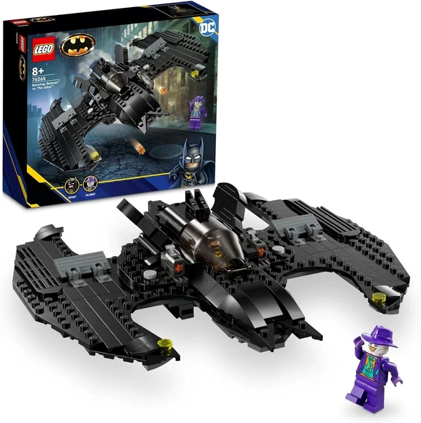 LEGO DC Batman Batwing: Batman Joker’e Karşı 76265-8 Yaş ve Üzeri Çocuklar için İkonik Süper Kahraman Uçağı İçeren Oyunc