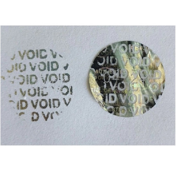 560 Adet 20mm Hologramlı Garanti Etiketi Seri Numaralı - 2