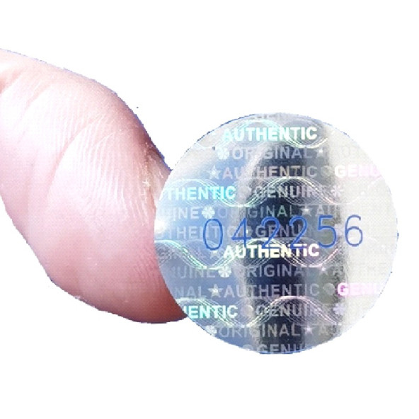 560 Adet 20mm Hologramlı Garanti Etiketi Seri Numaralı - 4