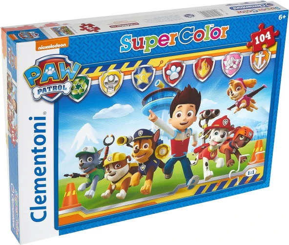 - 104 Parça Puzzle - Paw Patrol - 1