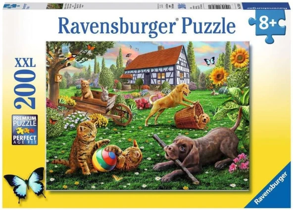 - 200 Parça Puzzle Bahçede (128280)