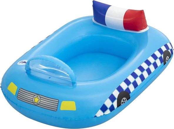 38" x 29"/97cm x 74cm Funspeakers Police Car Baby Boat