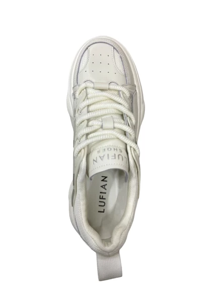 Lufian 111230235 Jake Beyaz Ayakkabı - Resim 4