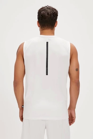 Bad Bear Mike Kırık Beyaz Erkek Atlet - 2