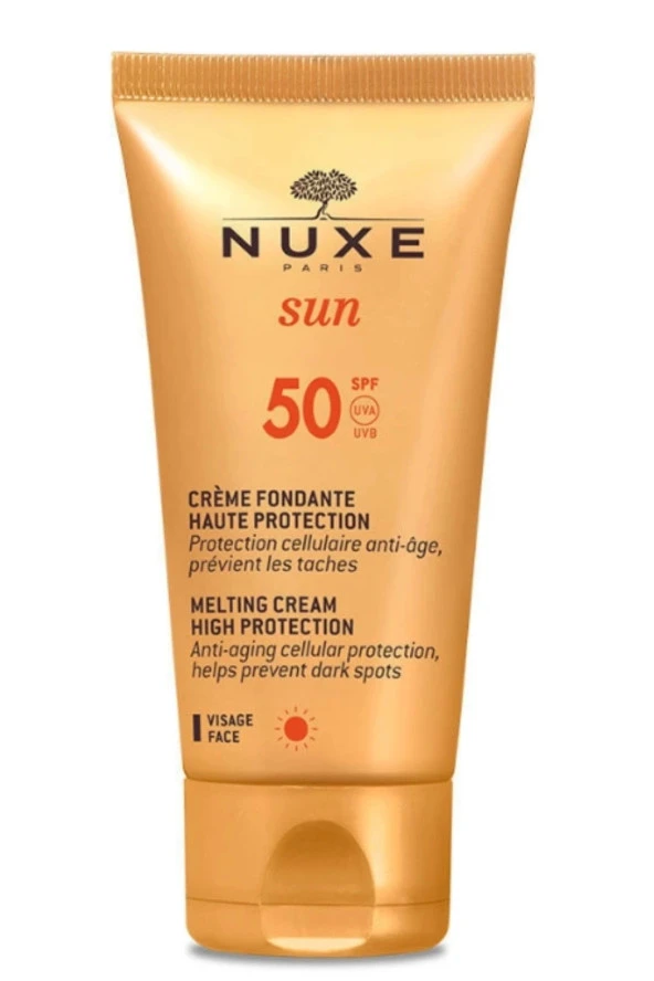 Nuxe Sun Creme Fondante Visage Haute Protection Spf50 50ml