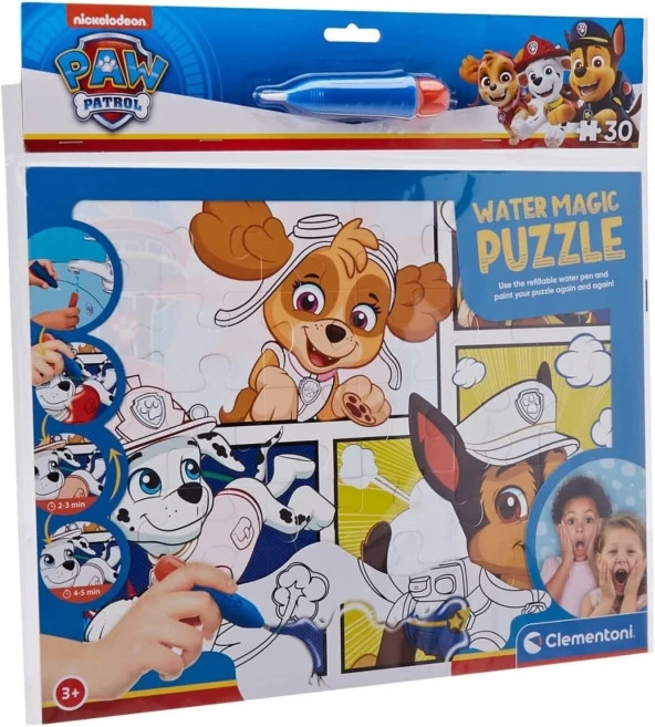 - 22710-30 Parça Water Magic Frame Puzzle - Paw Patrol