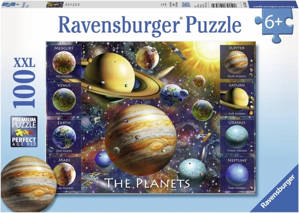 (108534) 100 Parça Puzzle Planets