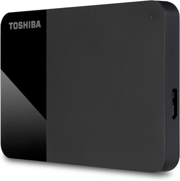 1 TB Canvio Ready — Taşınabilir harici 2,5 inç sabit disk, USB 3.2 Gen 1 High Speed, Microsoft Windows 8.1, 10, 11 ve MacOS ile uyumlu, siyah (HDTB410EK3AA)