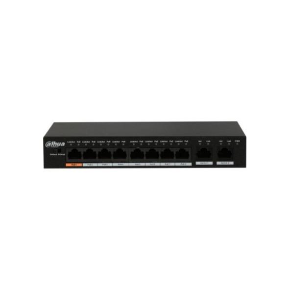 Dahua (Pfs3010-8Et-96) 8 Port Poe (8Fe Poe + 2Ge, Toplam 96W Poe) Swıtch  Poe Yönetilemez SwitchPoe Yönetilemez Switch - 2