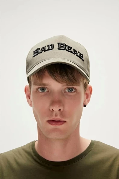 Bad Bear Title Cap Khaki