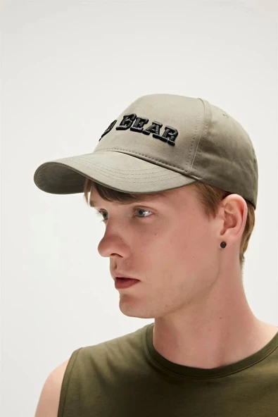 Bad Bear Title Cap Khaki - 2