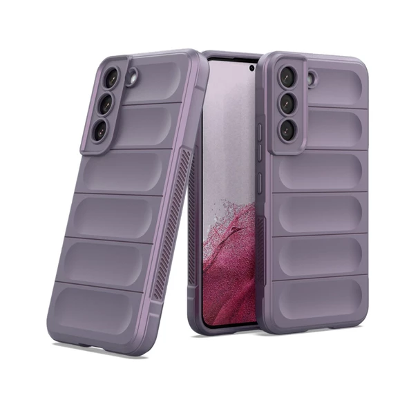 Samsung Galaxy S21 Kılıf Optimum Lens Çerçeveli Silikon Kapak - 7