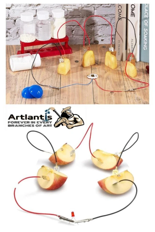 Dünya Güneş Ay Deney Seti ve Limon Deney Seti 1 Paket Proje Tasarım Okul Deney Seti - Resim 4