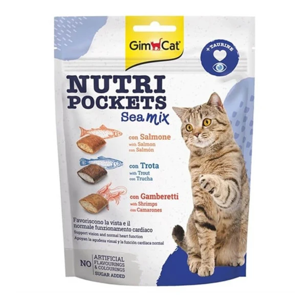 Gimcat Nutri Sea Mix Karışık Kedi Ödülü 150 Gr