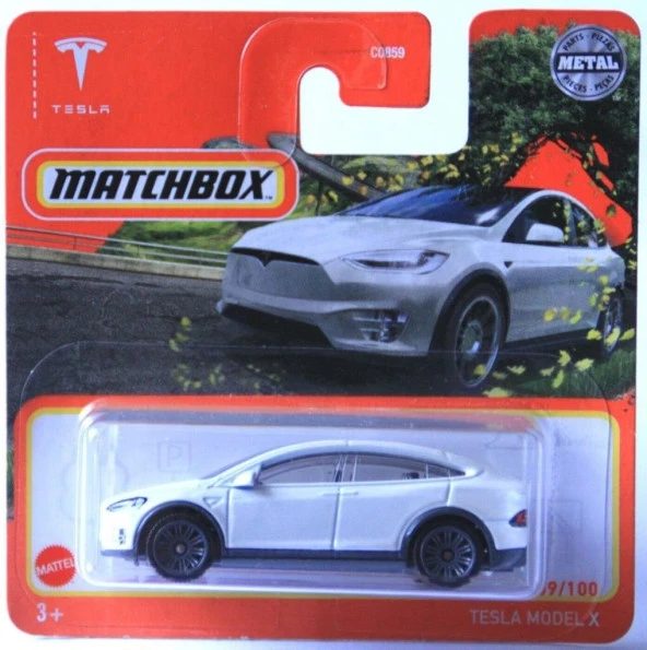 Matchbox C0859 Matchbox 1:64 Tekli Arabalar Tesla Model x HFR40