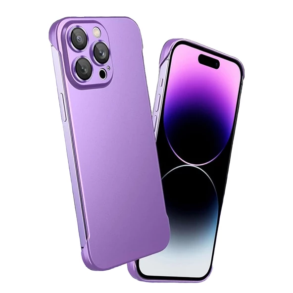 iPhone 15 Pro Max Former Seri Kamera Korumalı Sert Kapak - 5