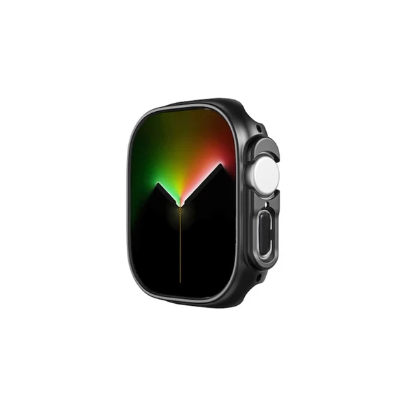 Apple Watch Ultra 49mm Uyumlu Bumper Kasa Koruyucu Çerçeve - 3