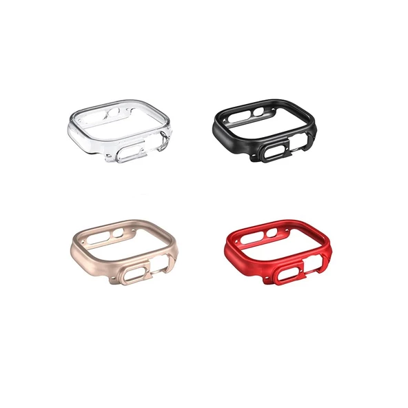 Apple Watch Ultra 49mm Uyumlu Bumper Kasa Koruyucu Çerçeve - 11