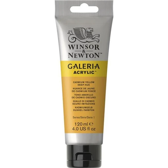 Winsor & Newton Galeria Akrilik Boya 120ml Cadmium Yellow Deep Hue 115 ürün görseli