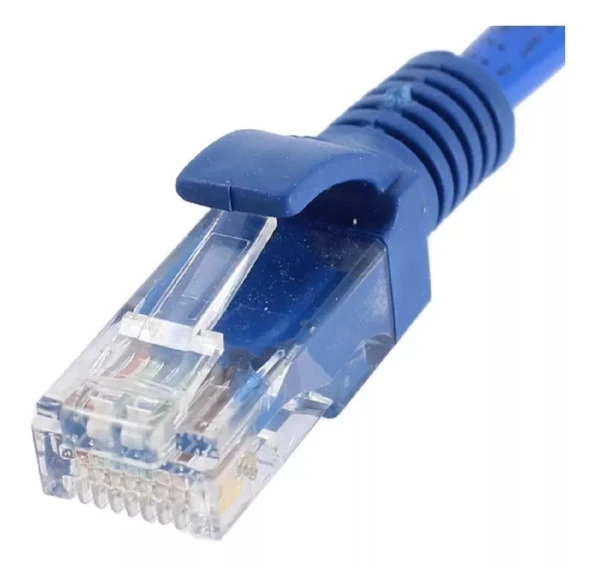 CAT6 İnternet Ethernet Kablosu 2 x Rj45 Patch Lan Modem Kablosu 2 Metre 4938 - Resim 2