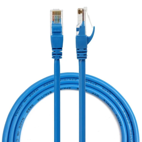 CAT6 İnternet Ethernet Kablosu 2 x Rj45 Patch Lan Modem Kablosu 5 Metre 4216