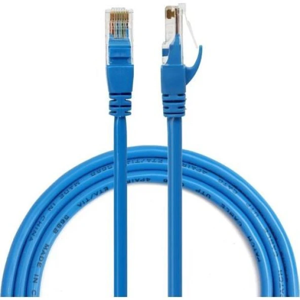 CAT6 İnternet Ethernet Kablosu 2 x Rj45 Patch Lan Modem Kablosu 15 Metre 4217 - 10