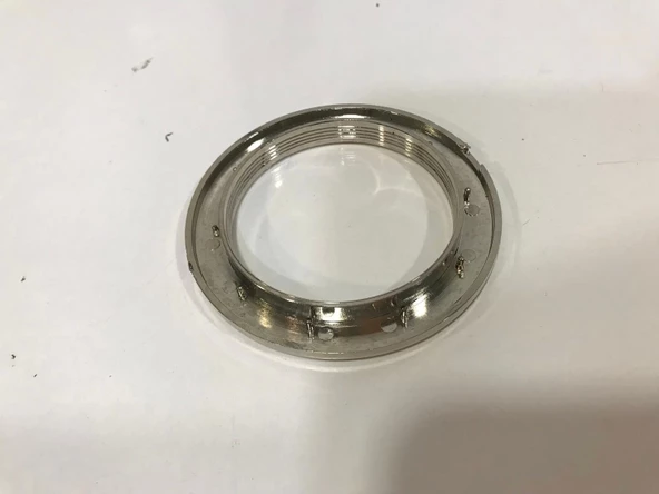 NİVEMESHOME PERDE KAPSÜL PLASTİK HALKA GÜMÜŞ - 3