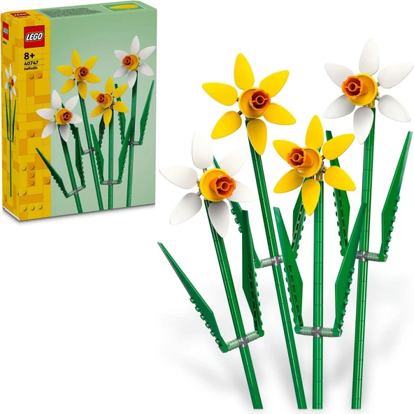 Orjinal Lego Nergis Çiçekleri Lego Icons 40747