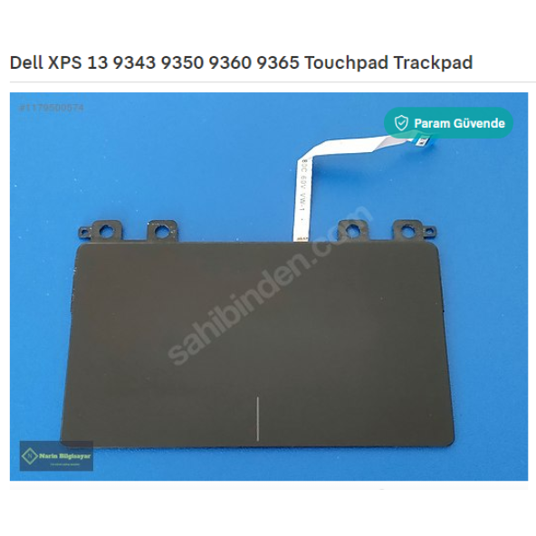 Dell XPS 13 9343 9350 9360 9365 Touchpad Trackpad