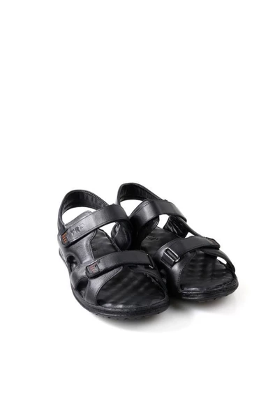 Tardelli 186 Orto Pedik Masaj Tabanlı Erkek Deri Sandalet - 4