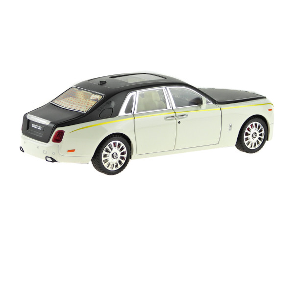 1:20 Ölçek Die-cast model Süper lüx Araba Metal Işıklı 26Cm Siyah - 3
