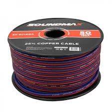 SOUNDMAX SX-SC18GA Hoparlör Kablosu Silikon 18ga 100 Metre