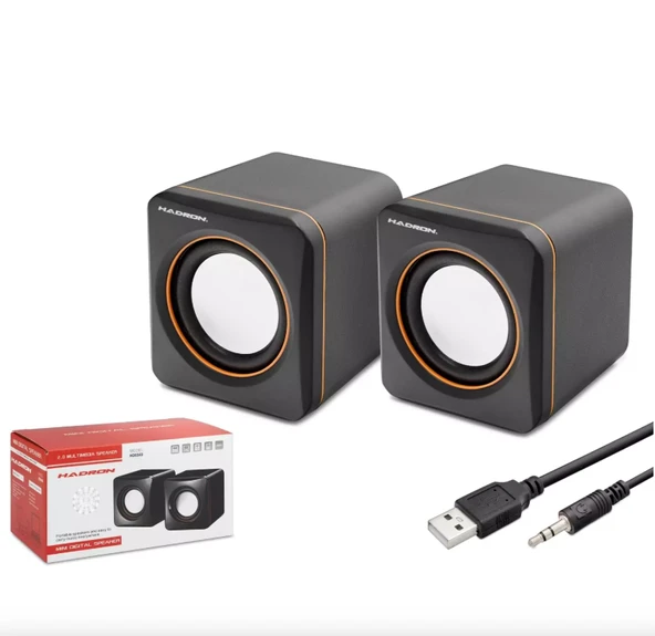 SES SİSTEMİ PC 1+1 USB 3.5MM JACK HADRON HD-6049