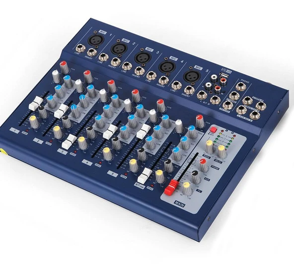 DECK MİXER 7 KANAL USB WESTA WD-7U