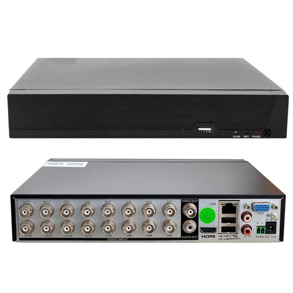 KAYIT CİHAZI AHD DVR 16 KANAL 2MP 1080N H265 XMEYE WELLBOX WB-416N1H2S