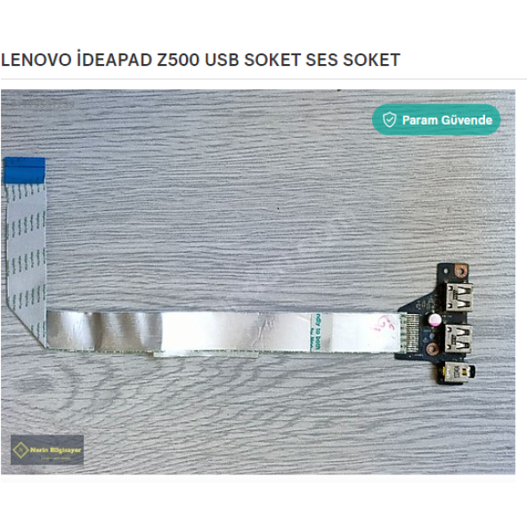 LENOVO İDEAPAD Z500 USB SOKET SES SOKET