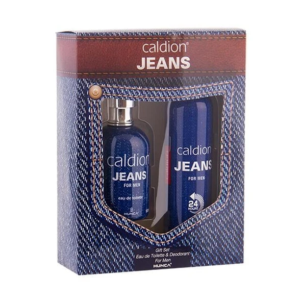 Caldion Jeans Edt 100 Ml Erkek Parfüm + 150 Ml Deodorant Set