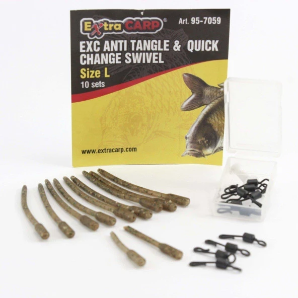 Extra Carp Anti Tangle & Quick Change Swivel - 4
