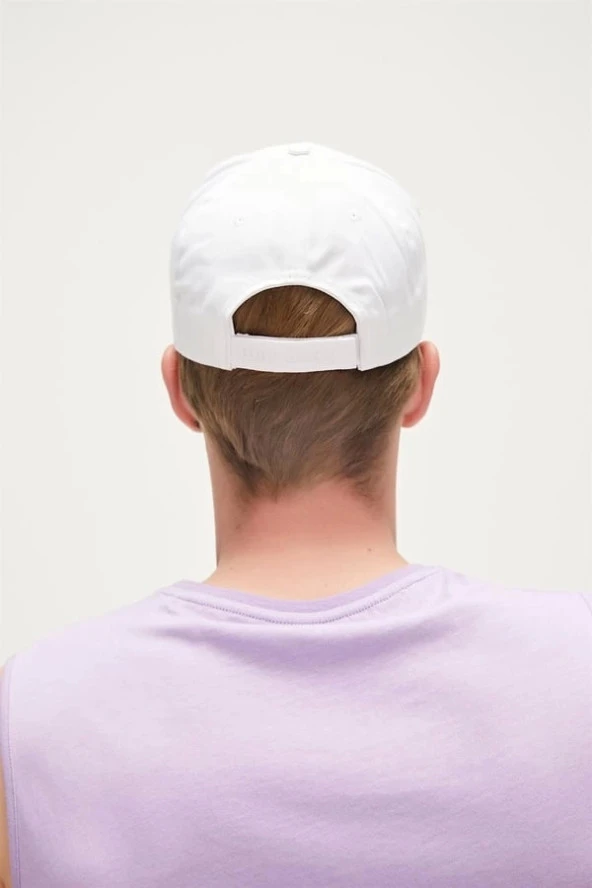 Bad Bear Logo Cap Off-White Beyaz Unisex Şapka - 3