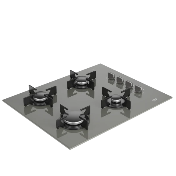 Beko BOCD T 6510 EG Gri Cam Ankastre Ocak - 2