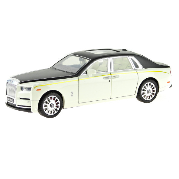 1:20 Ölçek Die-cast model Süper lüx Araba Metal Işıklı 26Cm Siyah